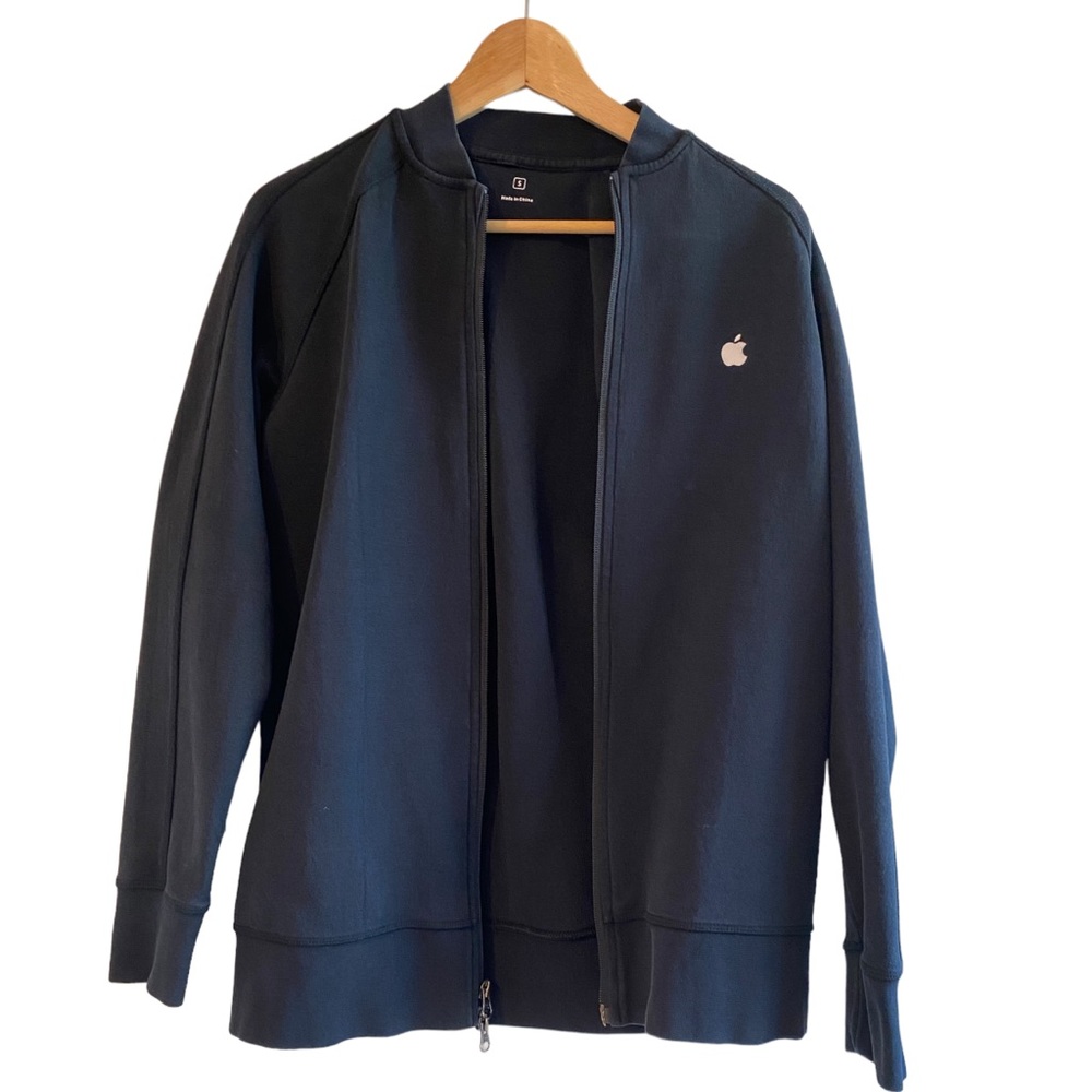 Apple Employees Only Mac Store Zip Up Jacket Small. Unisex perfect condition